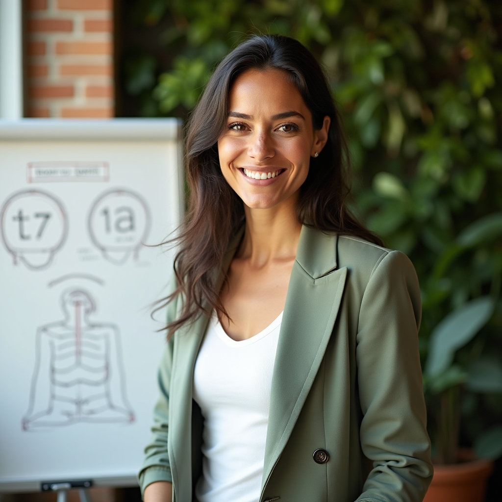 Elena Morales, educadora de bienestar especializada en técnicas de respiración
